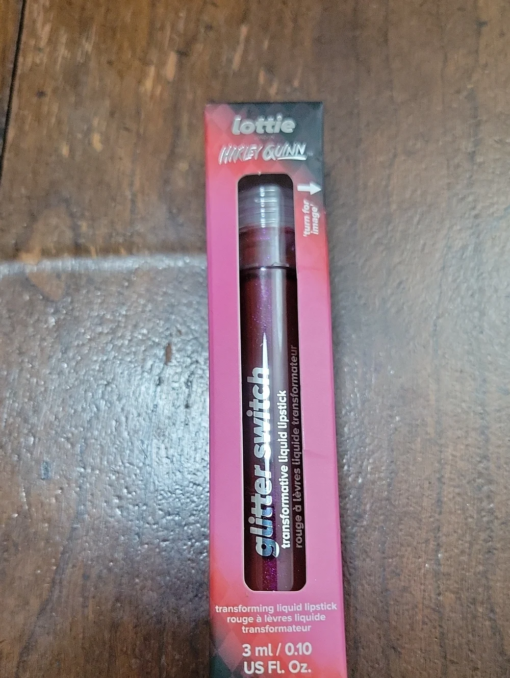 Lottie London Harley Quinn transforming liquid lipstick Killin it